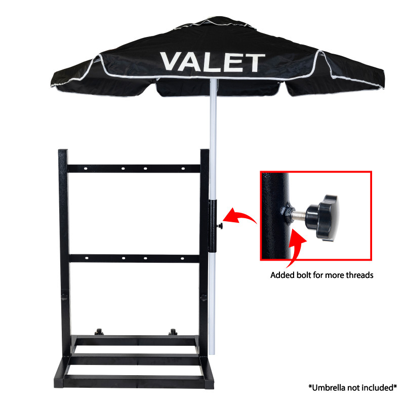 100 hook key box stand with umbrella