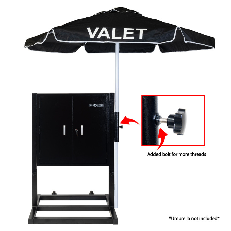 100 hook key box with stand with umbrella