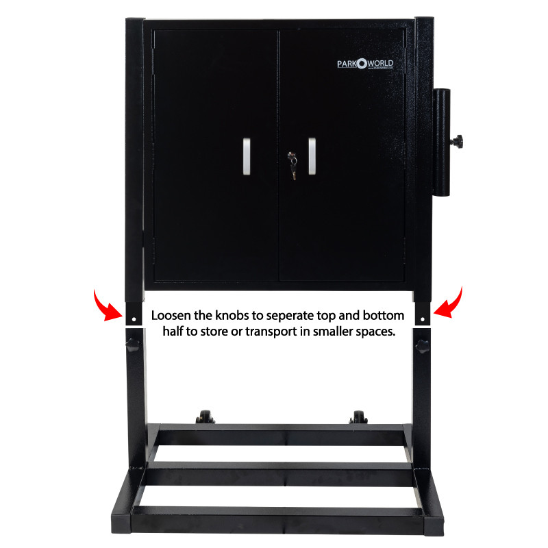 100 hook key box with stand