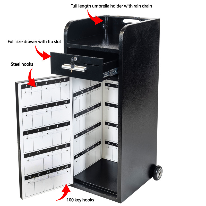 100 Hook Valet Parking Podium
