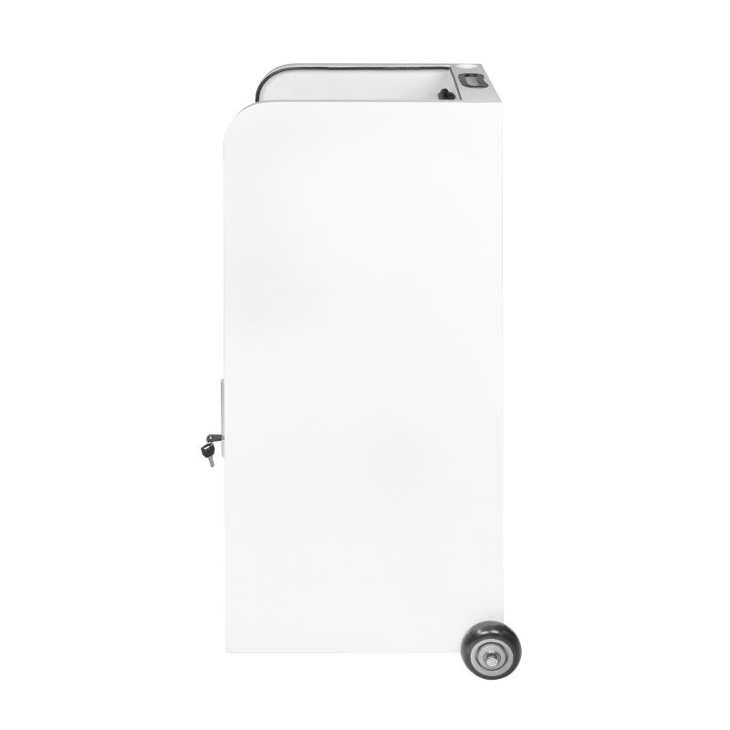 100 Hook Valet Podium White Side