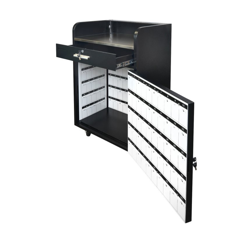 150 Hook Podium Corner Door Open