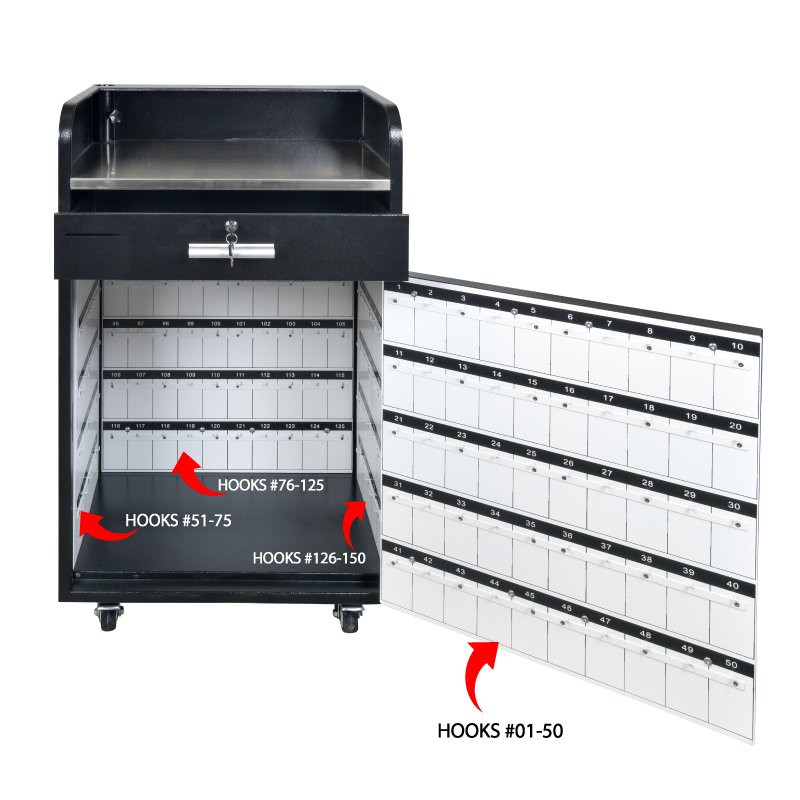 150 Hook Podium Details Door Open 