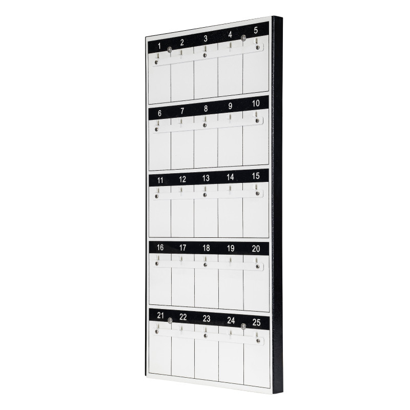 25 hook key board