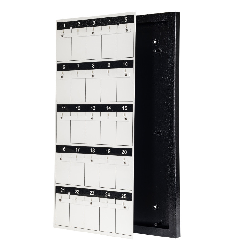 25 hook key board