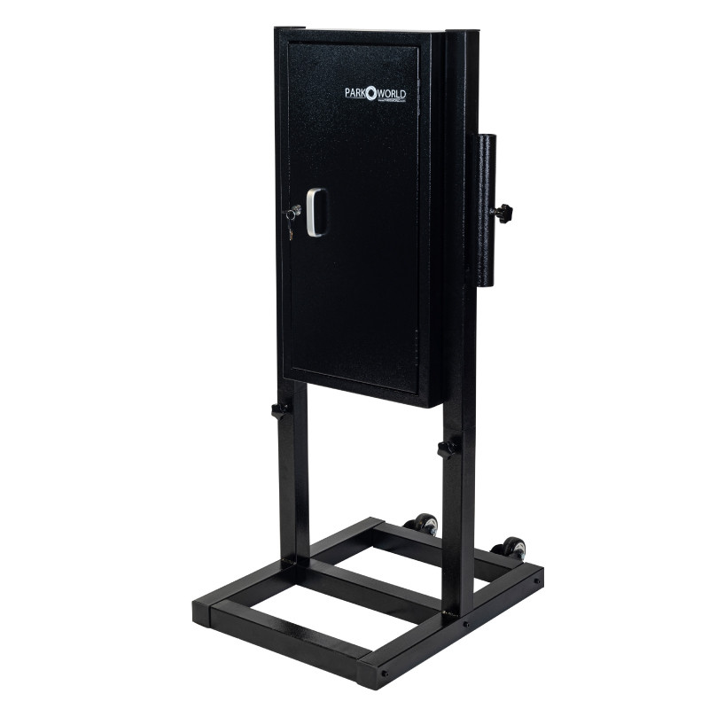 Black Valet Key Box With Stand - 50 Hook