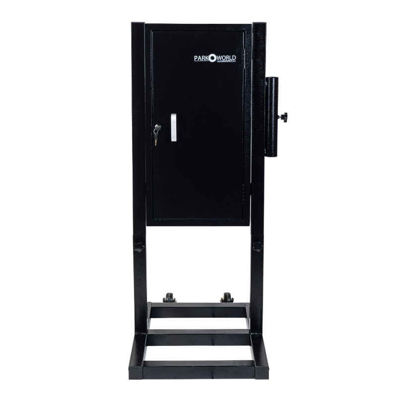 50 hook black key box with stand 