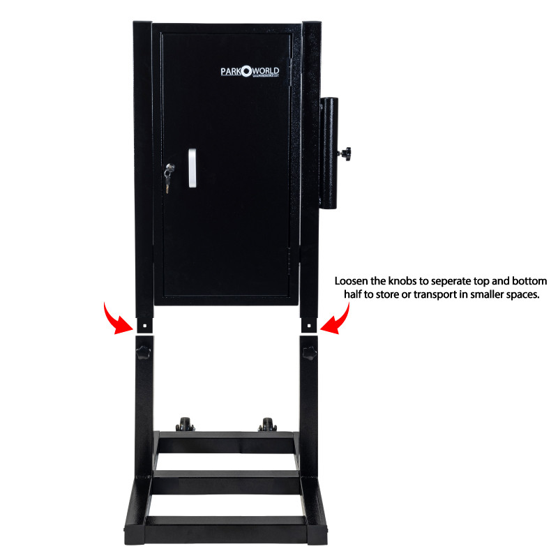 Black Valet Key Box With Stand - 50 Hook Black Valet Key Box With Stand - 50 Hook