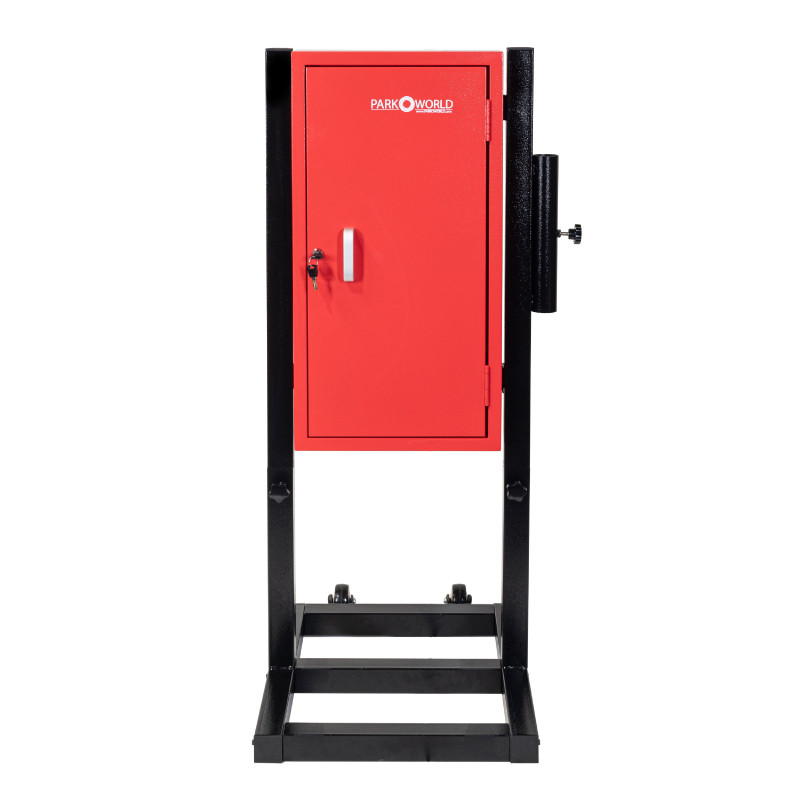 50 hook red key box with stand 