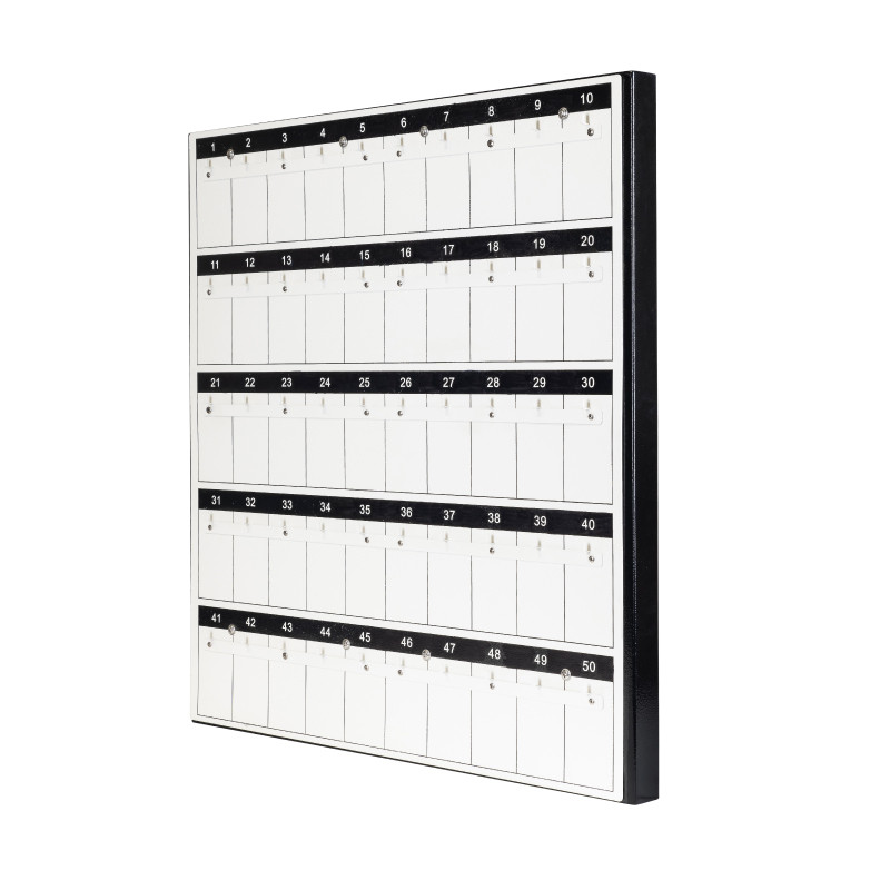50 Hook Wall Mount Key Board