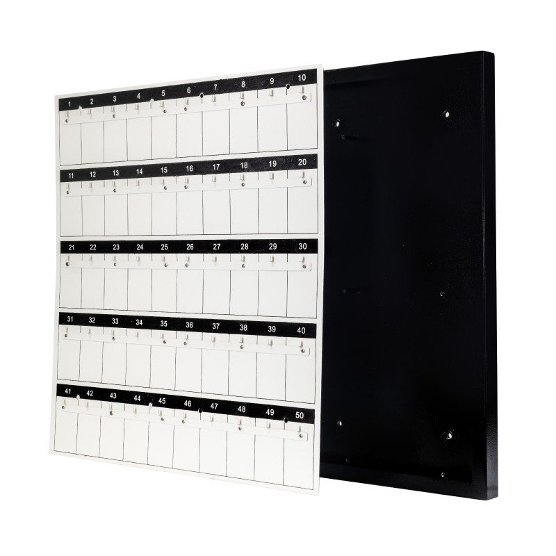 50 Hook Wall Mount Key Board