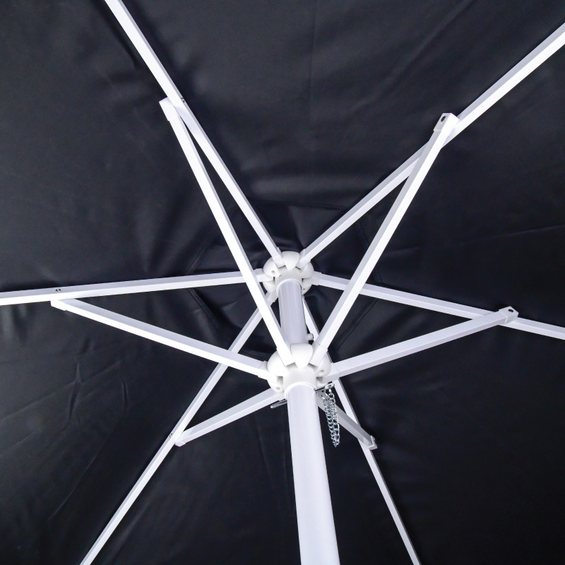 Valet Parking Umbrella with Printing Top  - Black 