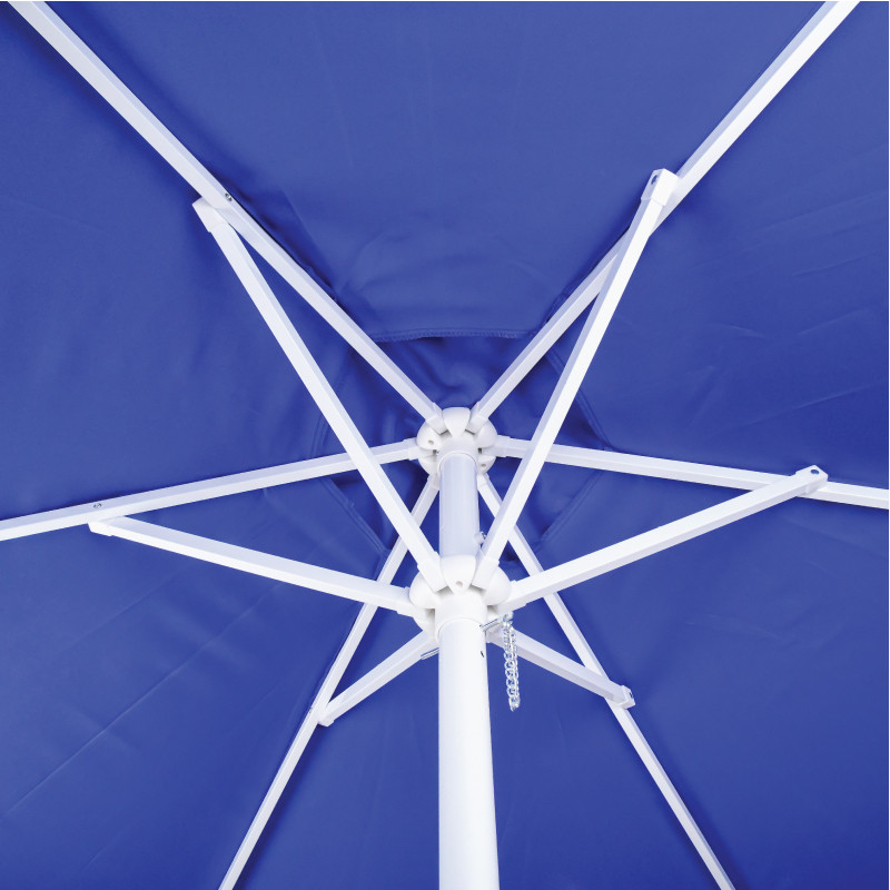 Valet Parking Umbrella with Printing Top  - Blue