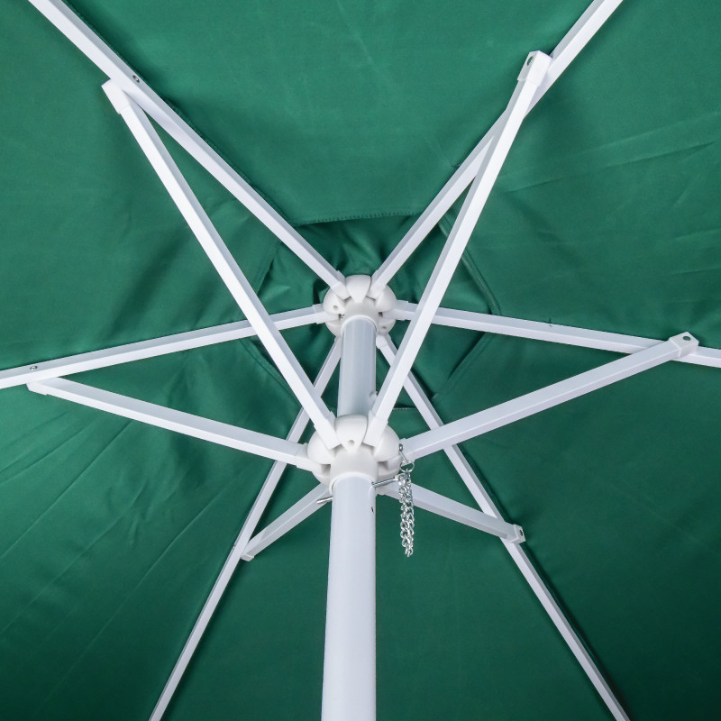 Valet Parking Umbrella with Printing Top  - Green 