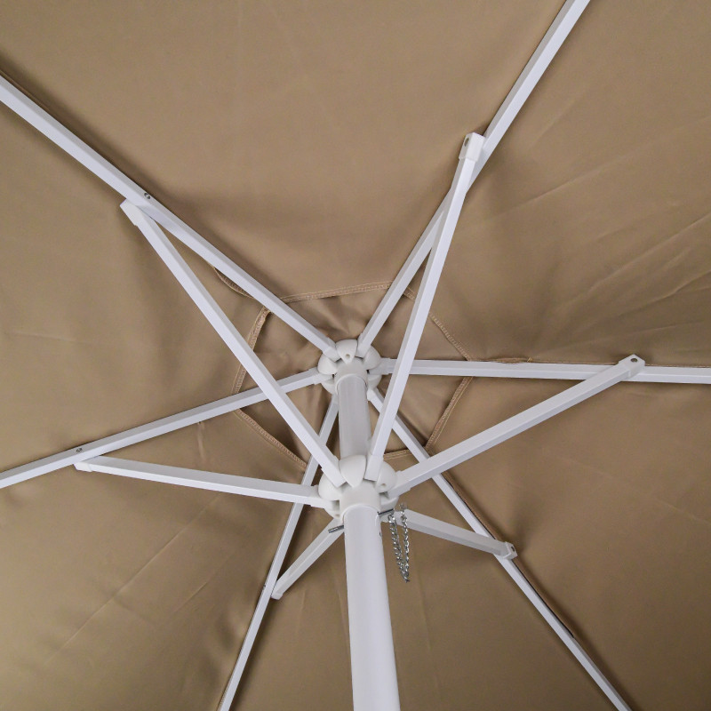 Valet Parking Umbrella with Printing Top  - Tan 