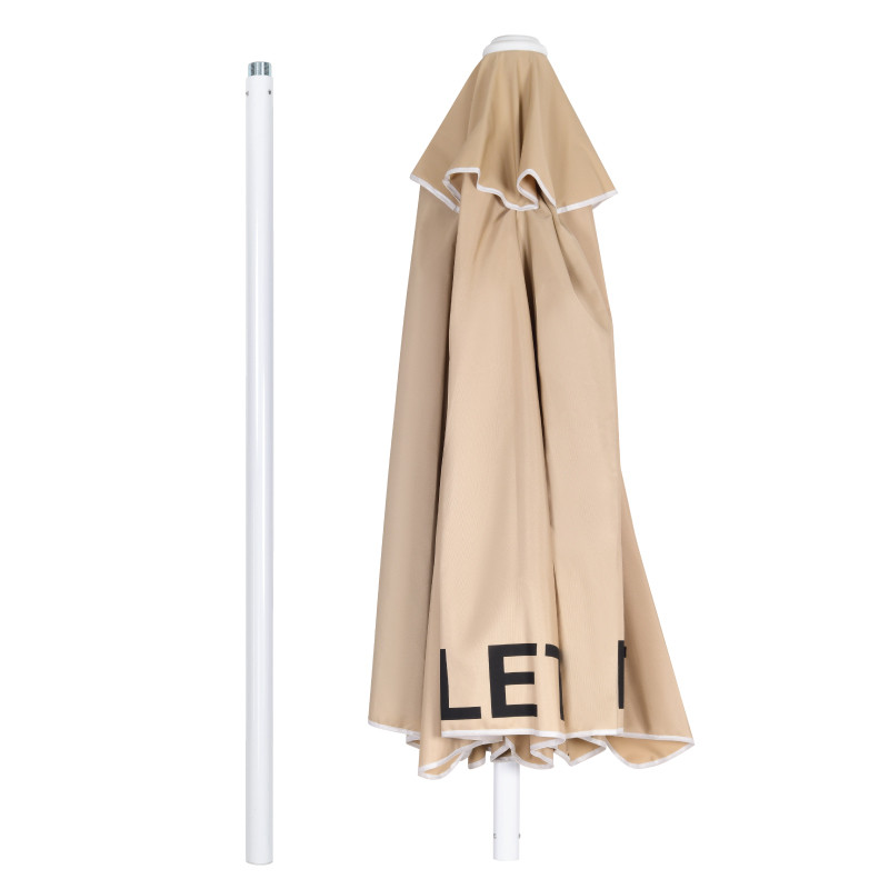 Valet Parking Umbrella with Printing  - Tan