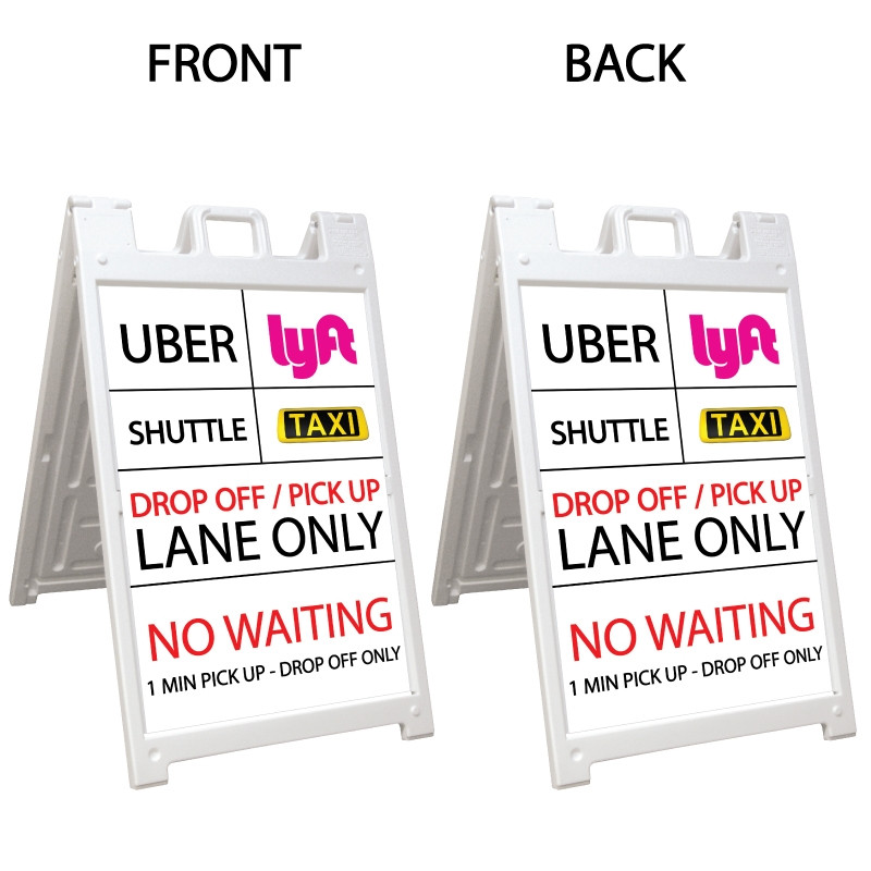 Signicade Deluxe Black A-Frame Double Sided  Sign  AF-2