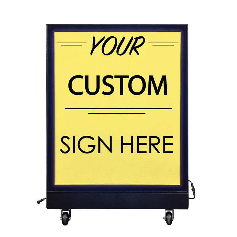 Valet-Podium-Big-Black-Podium-Front-With-LED-Screen-Color-Yellow