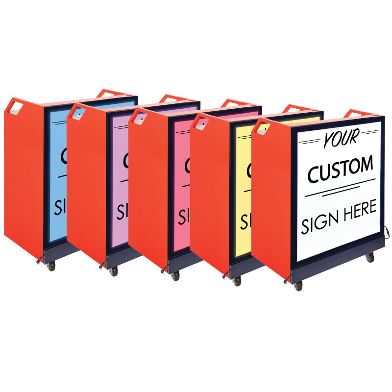 Valet Podium - Red - LED
