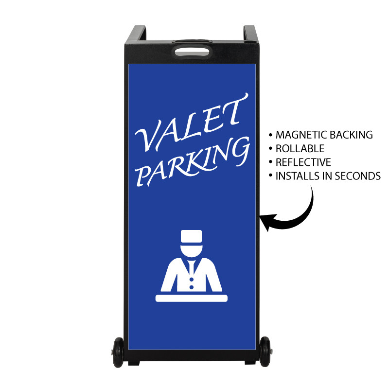 VALET PARKING PODIUM SIGN PS-1003