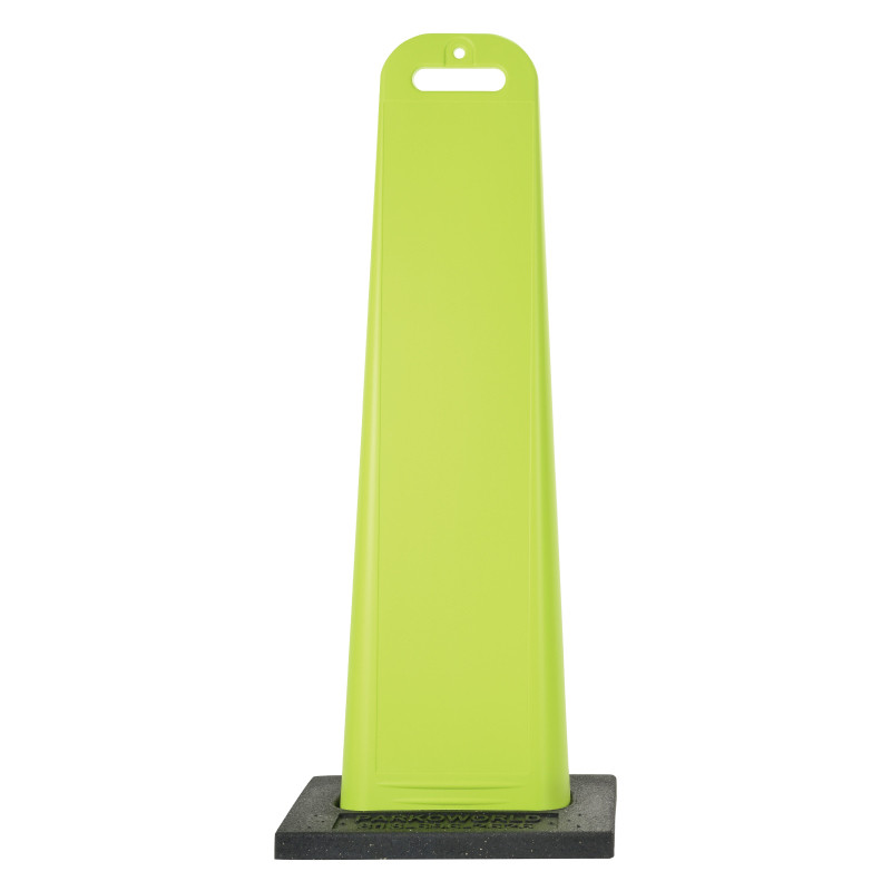 Green — custom sign double sided, back