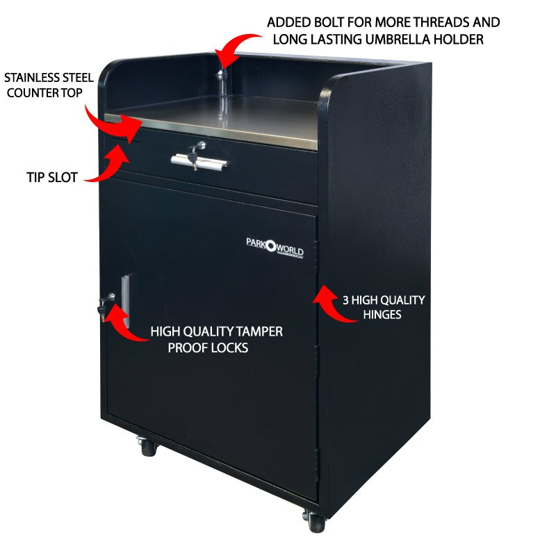 150 Hook Podium Black Details 