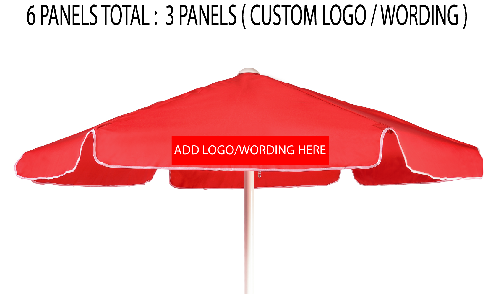 Custom Design Valet Parking Umbrella