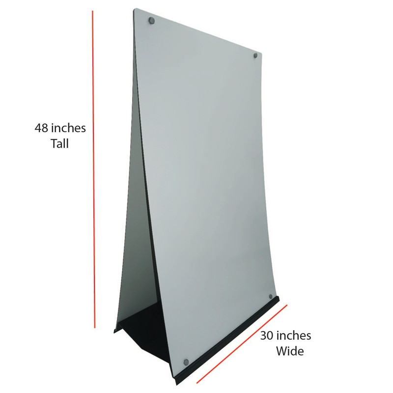 Custom Design M-Stand Large Sign Dimensions