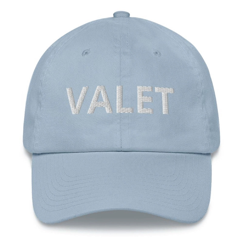 Light Blue Valet Runner Hat