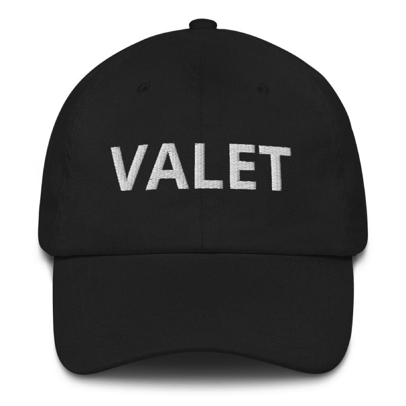 Black Valet Runner Hat