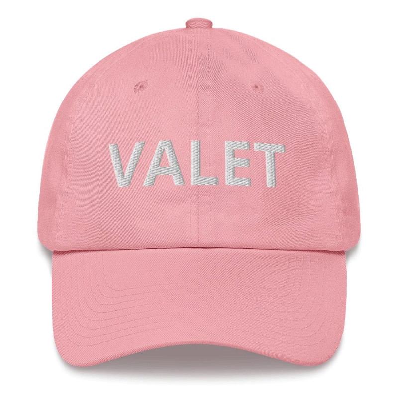 Pink Valet Runner Hat