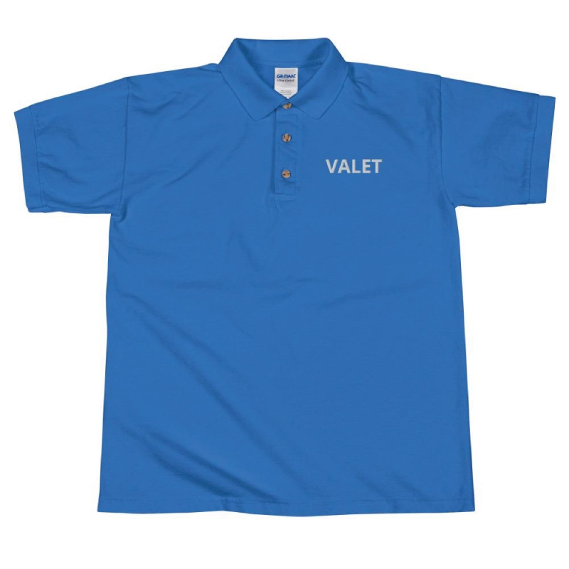 Blue Valet Polo Shirt