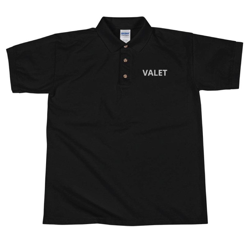 Black Valet Polo Shirt 