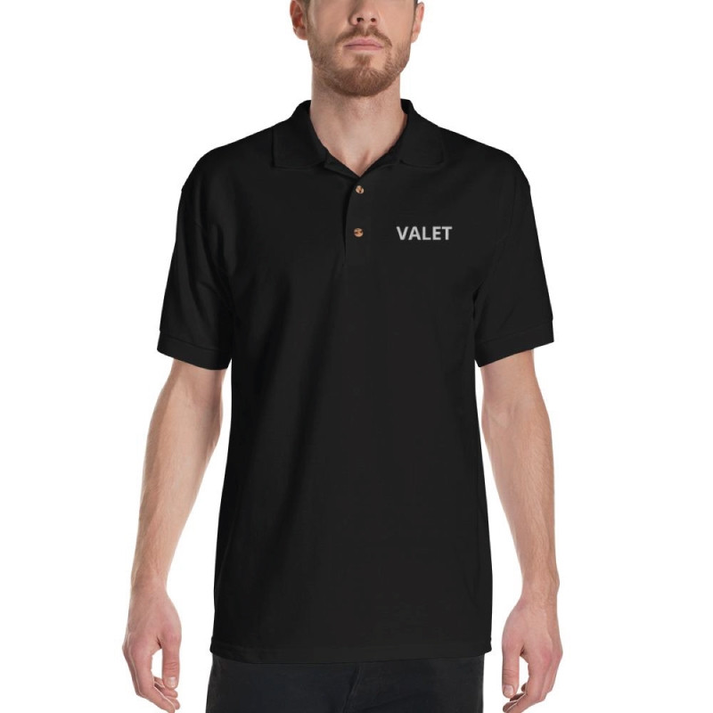 Black Valet Polo Shirt 
