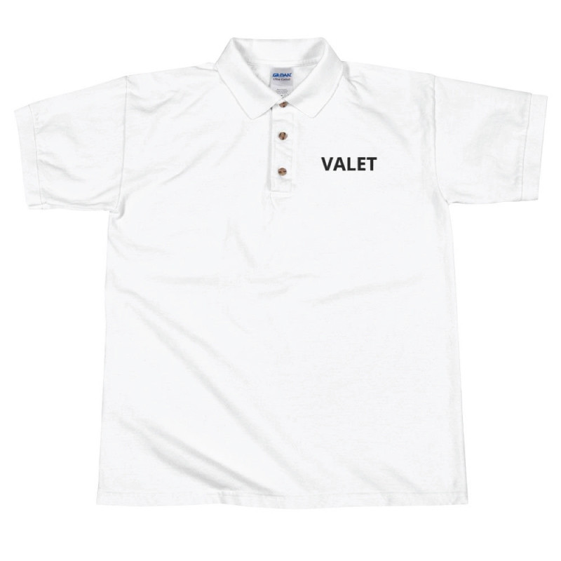 White Valet Polo Shirt