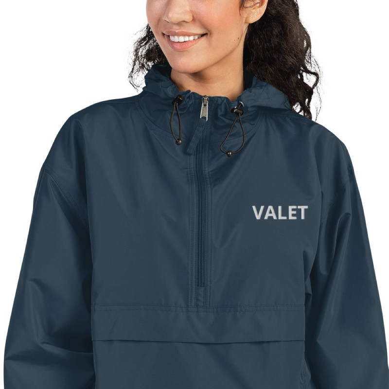 Women Navy Valet Jacket