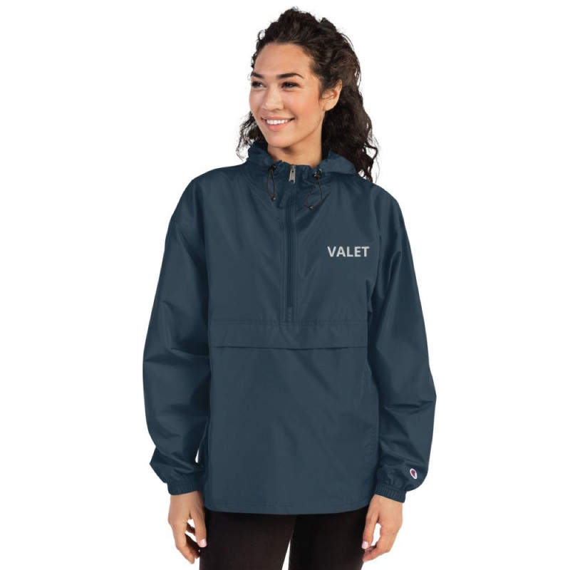 Women Navy Valet Jacket