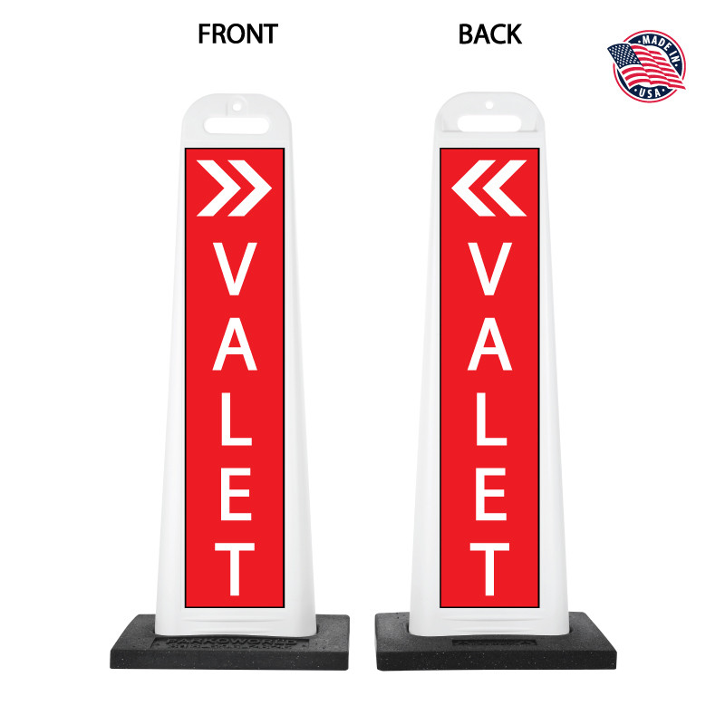 Valet Parking Sign PWV-V3D