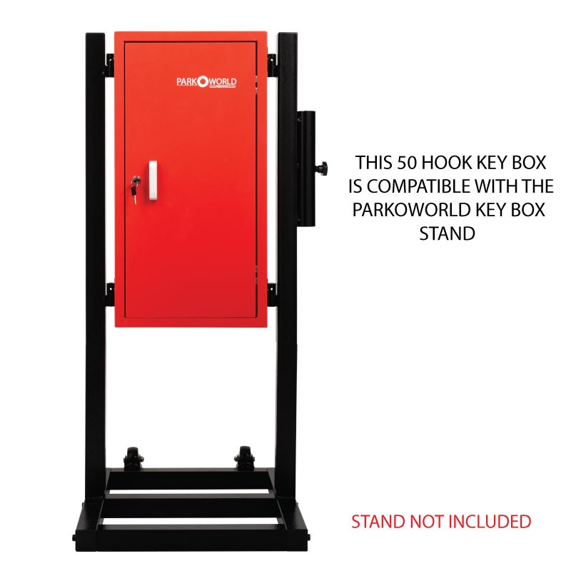 Red Valet Key Box 50 Key Hook On Stand