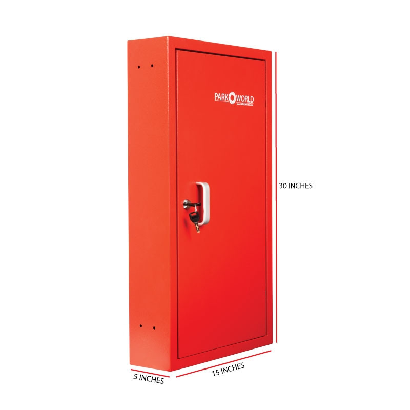 Red Valet Key Box 50 Key Hook Size