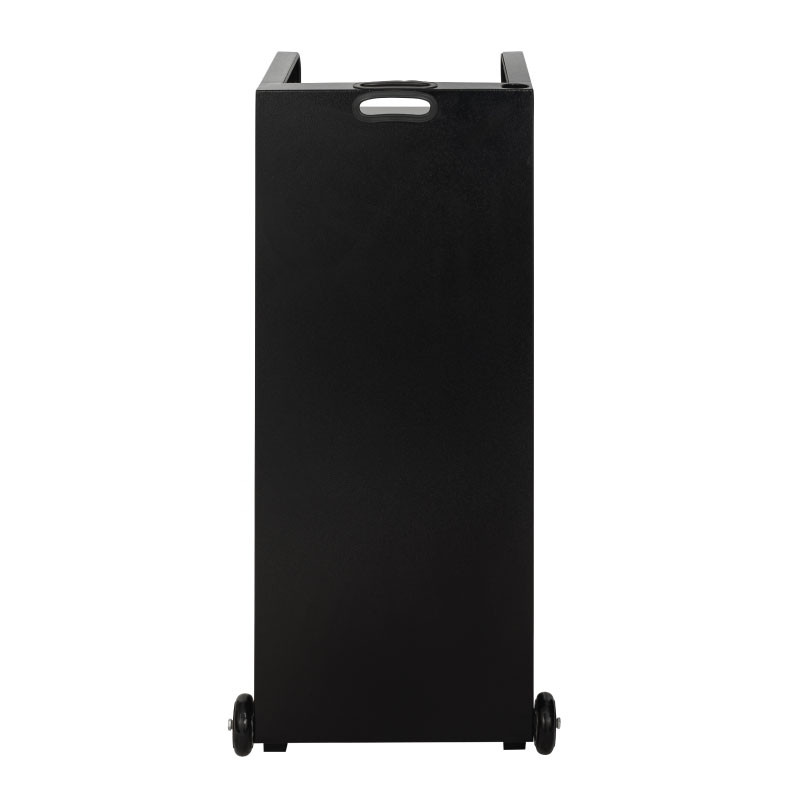 Valet podium 100 key slot black front