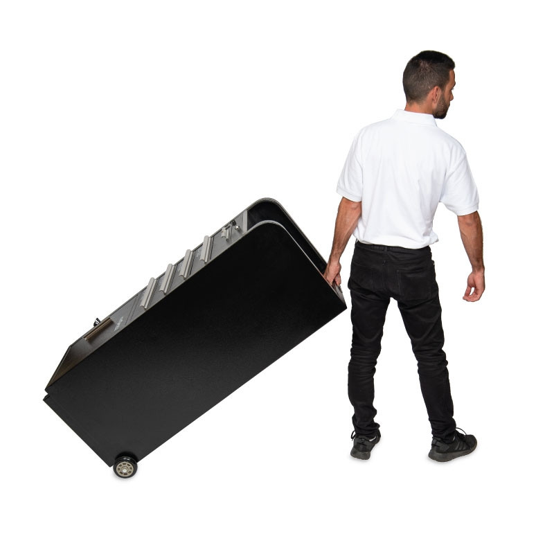 Valet Podium 100 Key Slot Black Roll