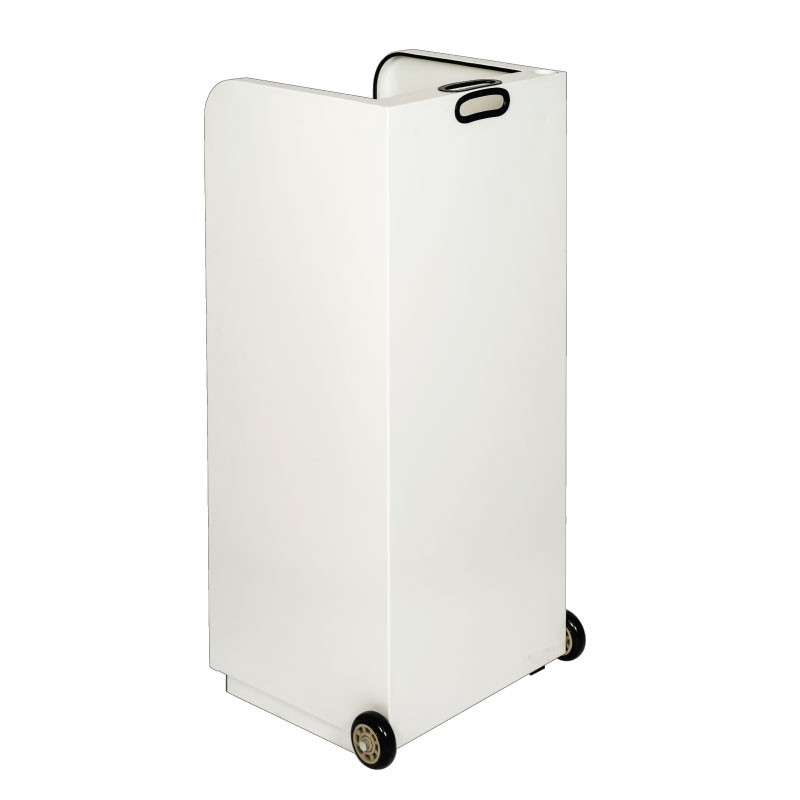 Valet Podium 100 Key Slot White Front