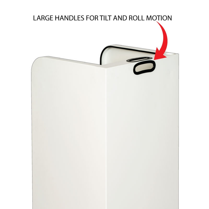 Valet Podium 100 Key Slot White Handle Zoom