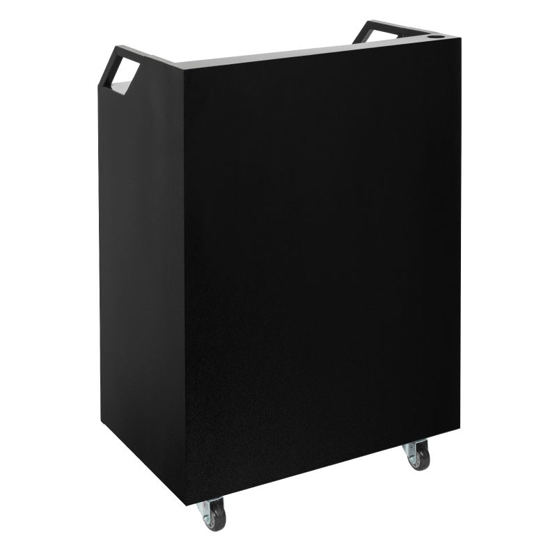 Valet Podium 200 Key Slot Black Front