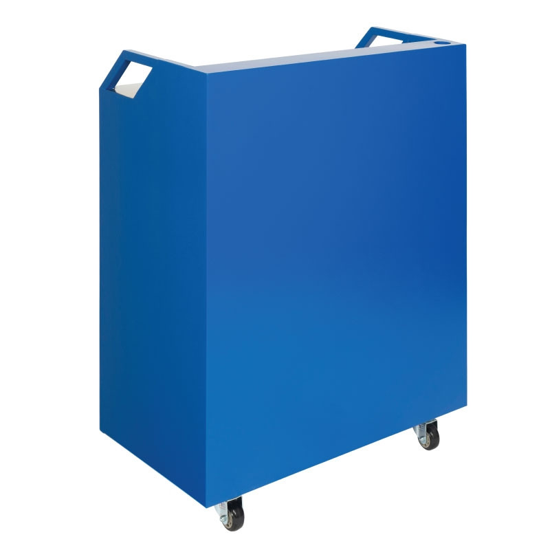 Blue Valet Podium 200 Key Slot Front