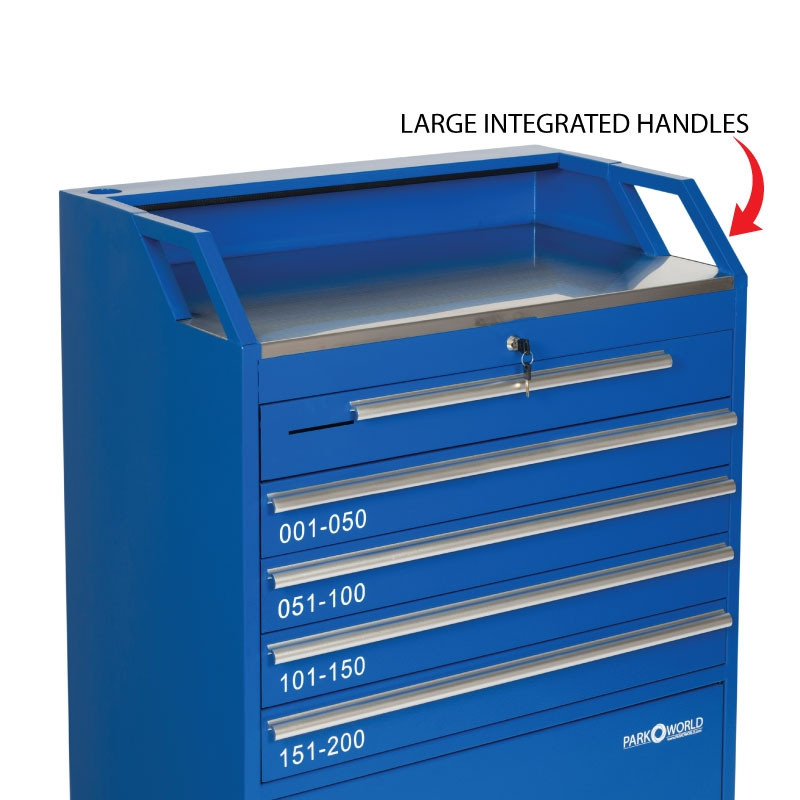 Blue Valet Podium 200 Key Slot Handle Zoom