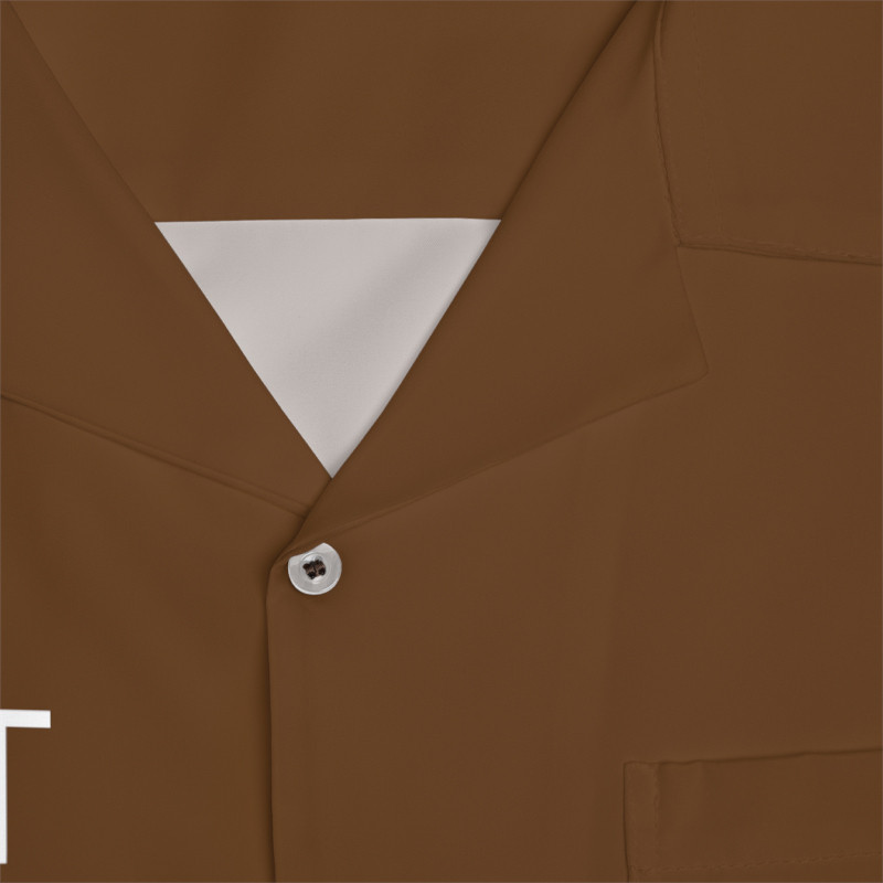 Brown Valet parking shirt - zoom