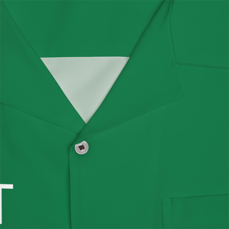 Green Valet parking shirt - zoom