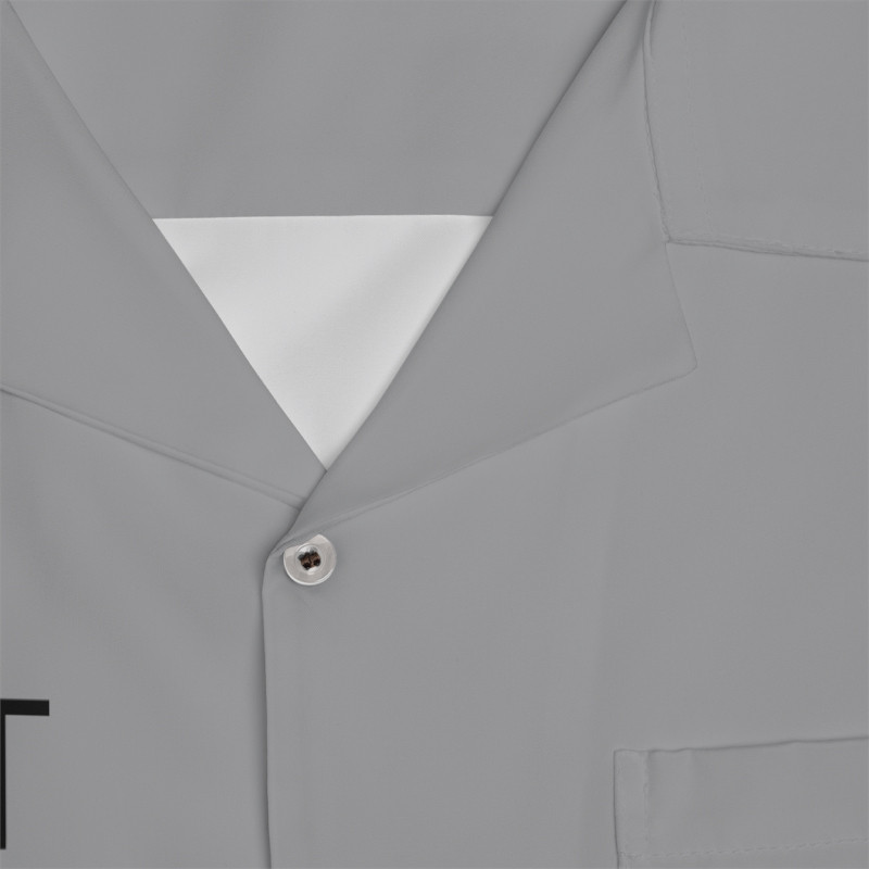 Grey Valet parking shirt - front 